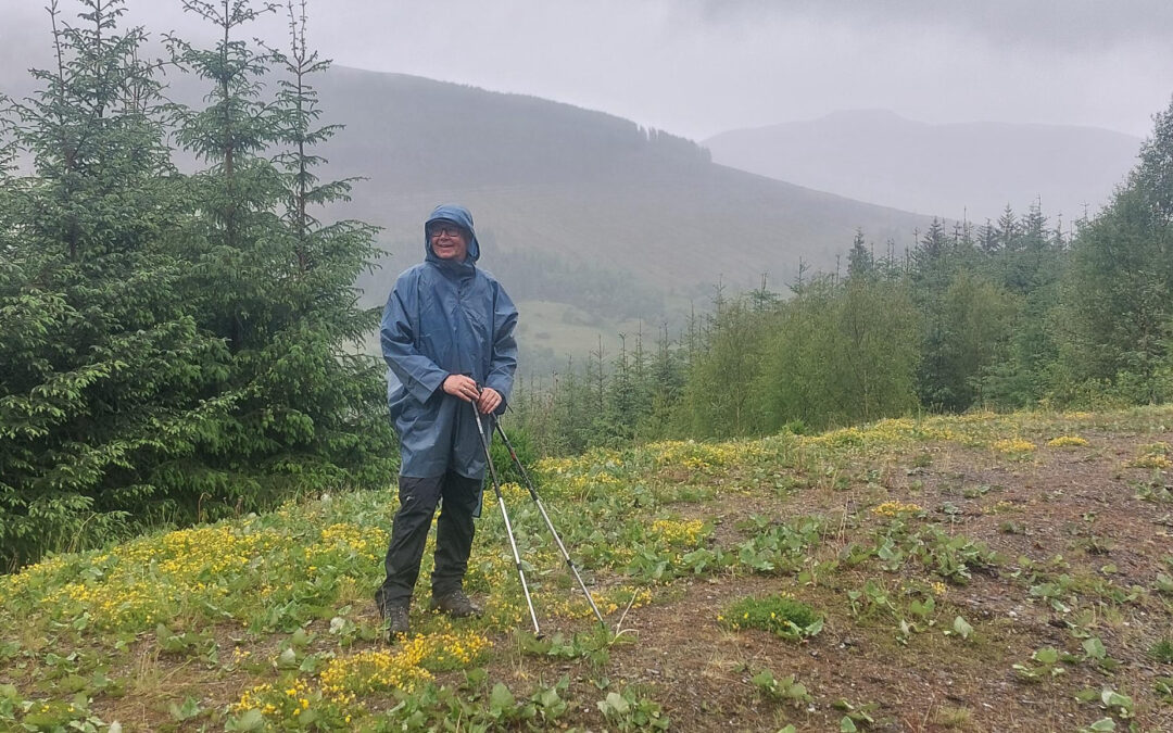 Regenetappe nach Lochearnhead